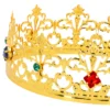 Metalen kroon - Met diamanten - Goud - Afbeelding 3