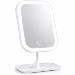 Alternative view of Duradis - Kantelbare make-up spiegel op standaard - Met touch lichtbediening - USB oplaadbaar