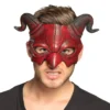 Foam masker Demoon - Halloween - Rood