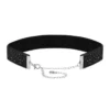 Glitter choker - ketting - Glitter - Zwart - Afbeelding 3