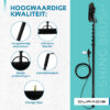 Duradis 3-in-1 Telescopische Wasborstel met Waterdoorvoer – Met allround Borstel, Driekoppige Borstel & Inwasser-Trekker - 10 meter - Afbeelding 7