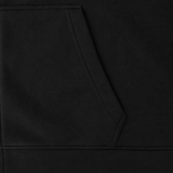 Alternative view of Unisex zwart vest met ritssluiting en capuchon - 280 g/m² - Maat XL
