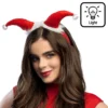 Let Diadeem Santa – Haarband – Kerstmuts - Afbeelding 3