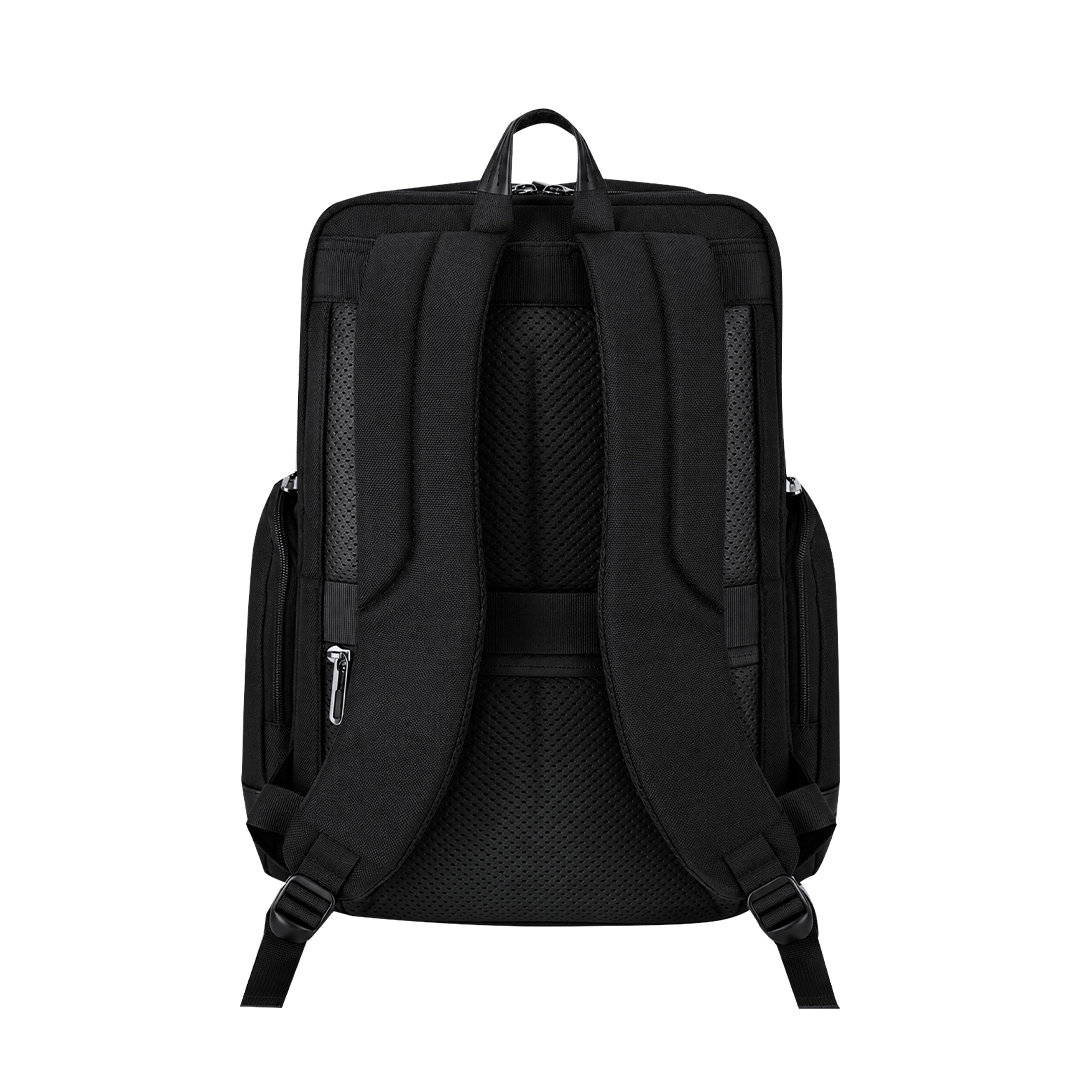 Laptop rugzak 15 inch - Waterbestendig - 15 liter - 30 x 43 cm - Zwart - Afbeelding 3