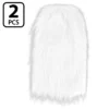 Beenwarmers - Fluffy 80s Retro Party Beenwarmers - Wit - Afbeelding 3