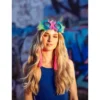 Caleidoscoopbril regenboog - Partybril met verstelbare elastieken band - Regenboog - Afbeelding 8
