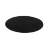 Ronde muismat - Anti slip - Zwart - Afbeelding 2