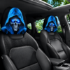 Halloween Auto Hoofdsteunhoezen – Blauw skelet – 2 stuks - Afbeelding 3