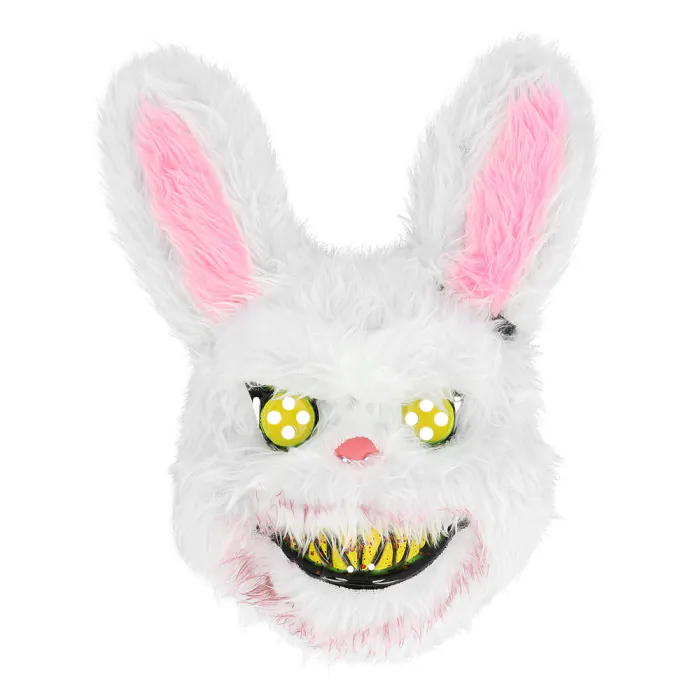 Konijnenmasker - Halloween - Wit - Afbeelding 2