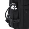 Zwarte polyester rugzak - Met zijvakken en laptopvak - 30 x 46 cm - Afbeelding 14