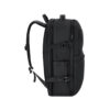 Zwarte polyester rugzak - Met zijvakken en laptopvak - 30 x 46 cm - Afbeelding 7