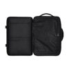 Zwarte polyester rugzak - Met zijvakken en laptopvak - 30 x 46 cm - Afbeelding 11