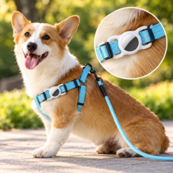 Alternative view of Tracker houder voor halsband - Geschikt voor AirTag - Wit