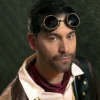 Steampunk bril - met elastiek - koper - Afbeelding 4